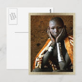 Carte Postale Jeune garçon africain (Devant / Derrière)