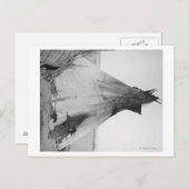 Carte Postale Jeune Indienne Oglala avec chiot devant Tipi (Devant / Derrière)