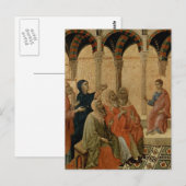 Carte Postale Jeune Jésus Enseigner dans le Temple (Devant / Derrière)