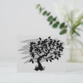 Carte Postale Jeune pousse tordue (Debout devant)