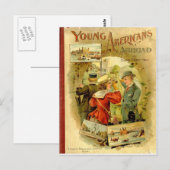 Carte Postale Jeunes Américains à l'étranger (Devant / Derrière)