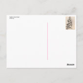 Carte Postale Jeunes en maillot de bain assis sur une chaise (Dos)