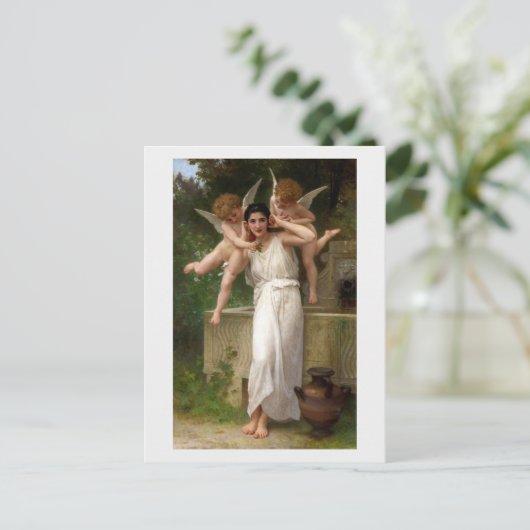 Carte Postale "Jeunesse" de Bouguereau (Debout devant)