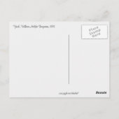 Carte Postale "Jeunesse" de Bouguereau (Dos)