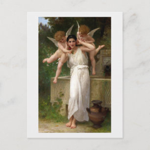 Carte Postale "Jeunesse" de Bouguereau