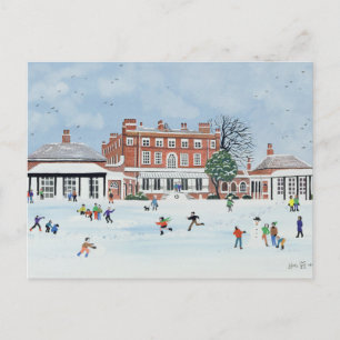 Carte Postale Jeux de neige 1991