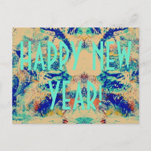 CARTE POSTALE JEUX NOUVEL AN ! (Devant)