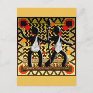 Carte Postale Jeux Olympiques Africains Qui Passent La Parole