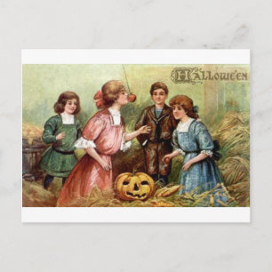 Carte Postale Jeux vintages d'Halloween