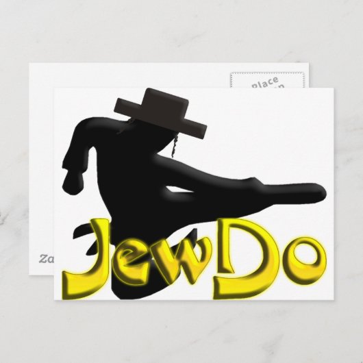 Carte Postale Jewdo (Devant / Derrière)
