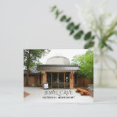 Carte Postale Jewel Cave National Monument Centre d'accueil, SD (Debout devant)