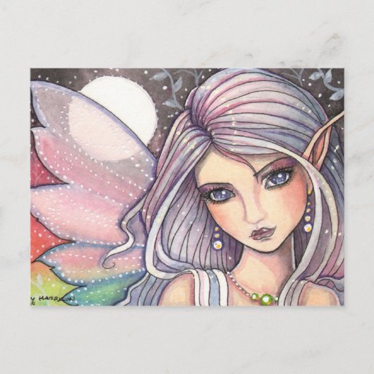 Carte postale Jewel Fairy par Molly Harrison (Devant)