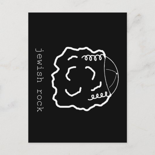 Carte postale Jewish Rock (Devant)