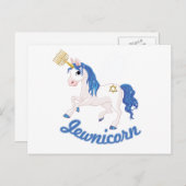 CARTE POSTALE JEWNICORN (Devant / Derrière)
