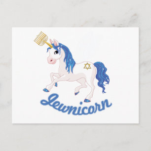 CARTE POSTALE JEWNICORN