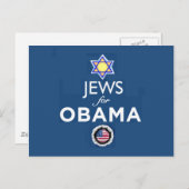 Carte postale JEWS OBAMA (Devant / Derrière)