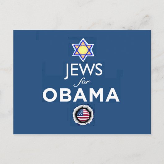 Carte postale JEWS OBAMA (Devant)