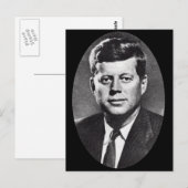 CARTE POSTALE JFK 1963 (Devant / Derrière)