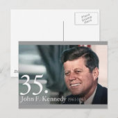CARTE POSTALE JFK 35 (Devant / Derrière)