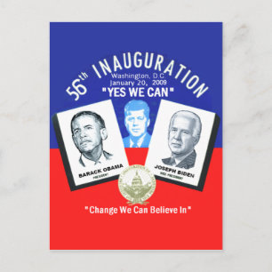 Carte postale JFK inaugurale