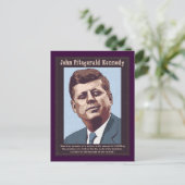 Carte Postale JFK - Mesure (Debout devant)