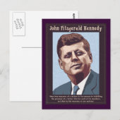 Carte Postale JFK - Mesure (Devant / Derrière)