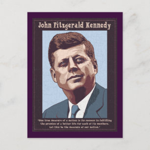 Carte Postale JFK - Mesure