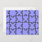 Carte Postale Jigsaw Puzzle Pièces Motif COULEUR PERSONNALISÉE (Devant / Derrière)