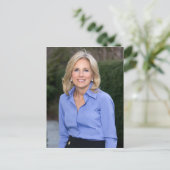 Carte postale Jill Biden (Debout devant)