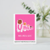 Carte postale Jillian Marsala (Debout devant)