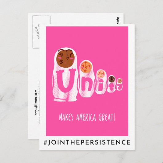 Carte postale Jillian Marsala (Devant / Derrière)