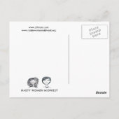 Carte postale Jillian Marsala (Dos)