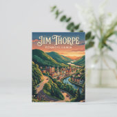 Carte Postale Jim Thorpe États-Unis (Debout devant)