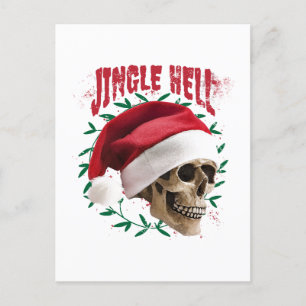 Carte Postale Jingle Hell Skull
