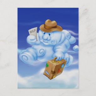 Carte postale Jingle Jingle Little Gnome Cloud