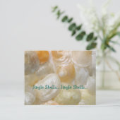 Carte Postale Jingle Shells Tropical Christmas Song Message (Debout devant)