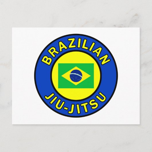 Carte Postale Jiu Jitsu (Devant)