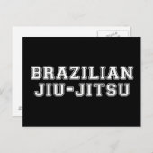 Carte Postale Jiu Jitsu (Devant / Derrière)
