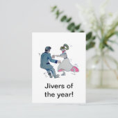 Carte Postale Jive Fun ! swing danse rock and roll (Debout devant)