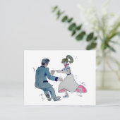 Carte Postale Jive Fun ! swing danse rock and roll (Debout devant)