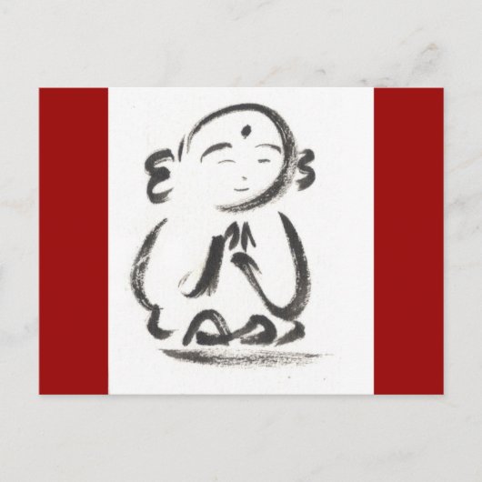 Carte postale Jizo Red (Devant)