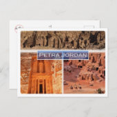 Carte Postale JO Jordanie - Petra - (Devant / Derrière)