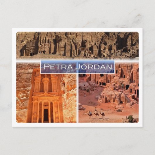 Carte Postale JO Jordanie - Petra - (Devant)
