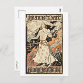 Carte Postale Joan d'Arc (Devant / Derrière)