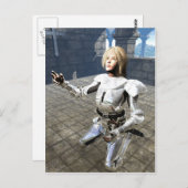 Carte Postale Joan d'Arc (Devant / Derrière)