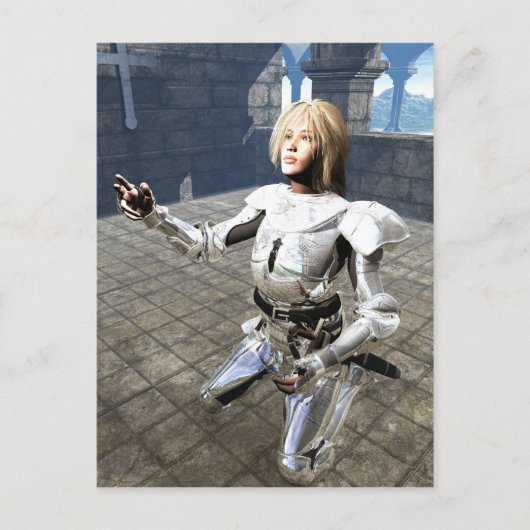 Carte Postale Joan d'Arc (Devant)