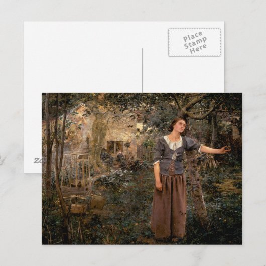 Carte Postale joan d'arc (Devant / Derrière)