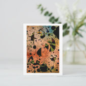 Carte Postale joan miro peintures art, affiche d'art abstrait (Debout devant)