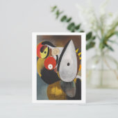 Carte Postale joan miro peintures art, art abstrait (Debout devant)