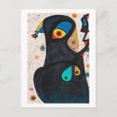 Carte Postale joan miro peintures art, art abstrait (Devant)